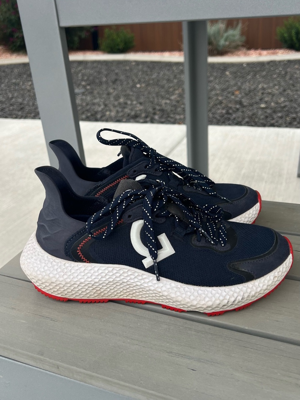 G/FORE Women's MG4X2 Cross Trainer Golf Shoes in twilight navy